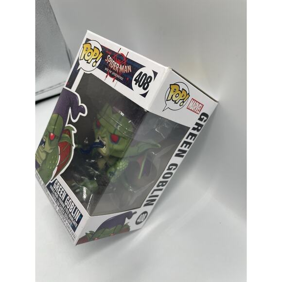 Funko Pop! - Spider-Man into the Spiderverse Green Goblin 408 - Bobblehead - Picture 5 of 7
